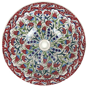 Damala – Iznik Gemusterter Waschtisch