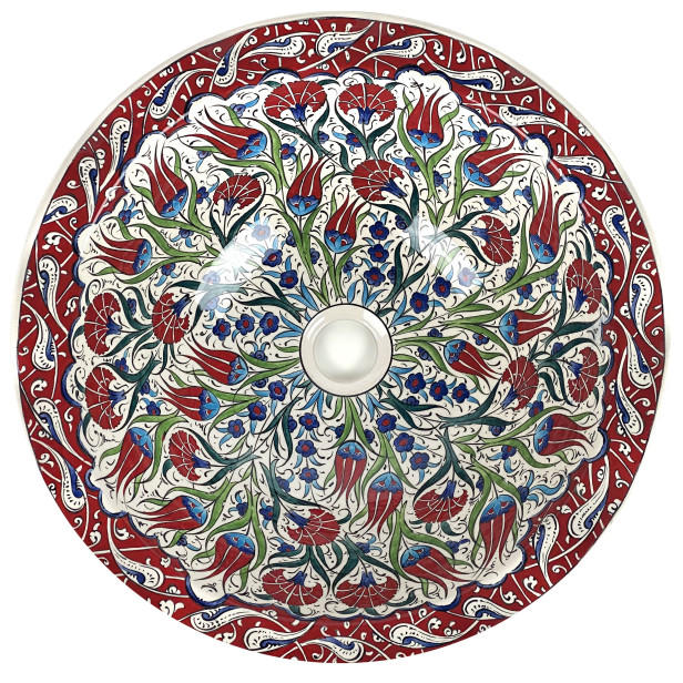 Damala – Iznik Gemusterter Waschtisch