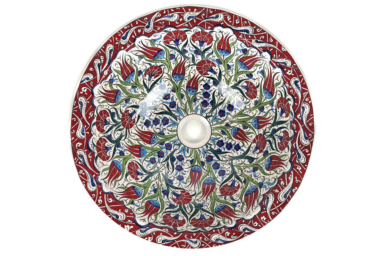 Damala – Iznik Gemusterter Waschtisch