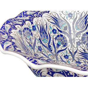 Ebru – Iznik Aufsatzwaschtisch aus Keramik