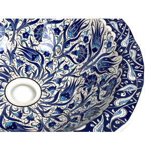 Ebru – Iznik Aufsatzwaschtisch aus Keramik