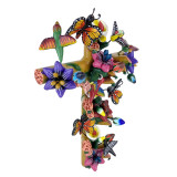 Cruz Mariposa - Kreuz - Kunsthandwerk aus Mexiko