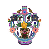 Árbol de la vida no.1 - Lebensbaum-Kerzenhalter aus Mexiko