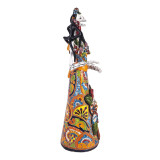 Frida Lisa - traditionelle Figur aus Mexiko mit Talavera-Motiv