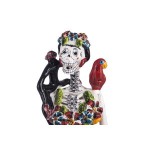 Frida Lisa - traditionelle Figur aus Mexiko mit Talavera-Motiv