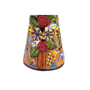 Frida Lisa - traditionelle Figur aus Mexiko mit Talavera-Motiv