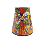 Frida Lisa - traditionelle Figur aus Mexiko mit Talavera-Motiv