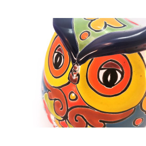 Búho - dekorative Eule - Talavera-Keramik