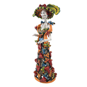 Catrina Colibri - traditionelle La Catrina-Figur