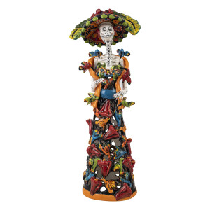 Catrina Colibri - traditionelle La Catrina-Figur