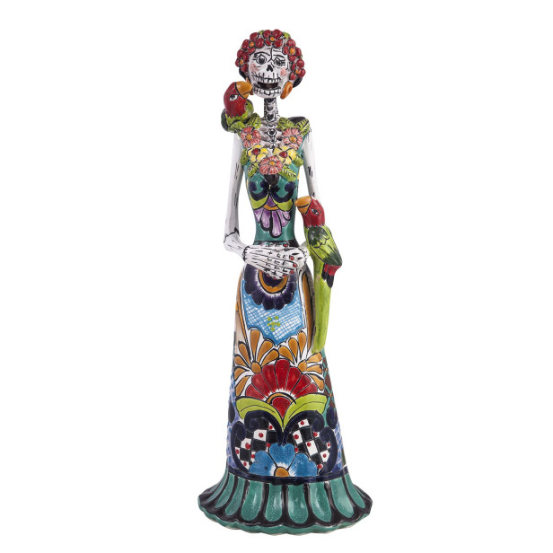 Frida Guacamayo - traditionelle Figur von La Catrina