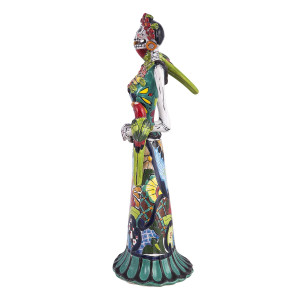 Frida Guacamayo - traditionelle Figur von La Catrina