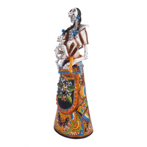 India No.2 - traditionelle La catrina Figur aus Mexiko