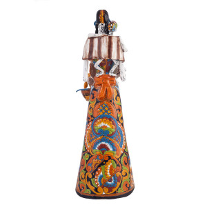 India No.2 - traditionelle La catrina Figur aus Mexiko