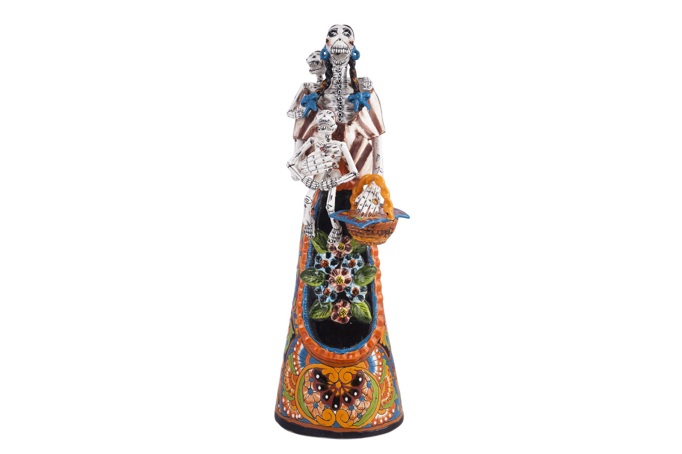 India No.2 - traditionelle La catrina Figur aus Mexiko