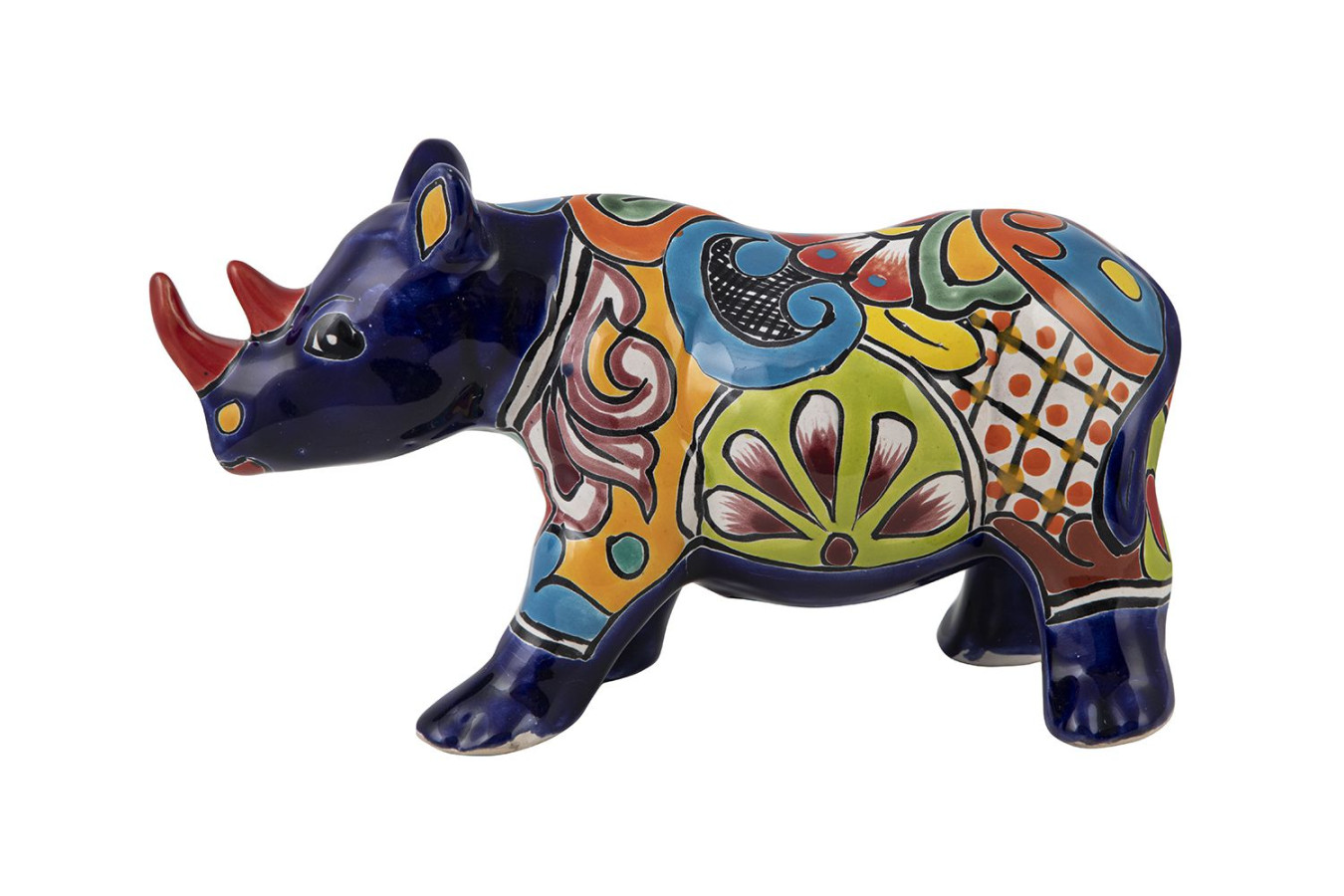 Vaca - dekorativer Kopf einer Kuh - Talavera-Keramik