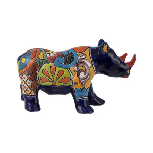 Vaca - dekorativer Kopf einer Kuh - Talavera-Keramik