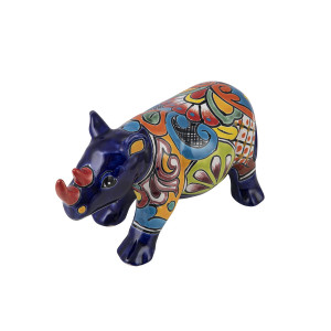 Vaca - dekorativer Kopf einer Kuh - Talavera-Keramik