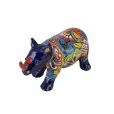 Vaca - dekorativer Kopf einer Kuh - Talavera-Keramik