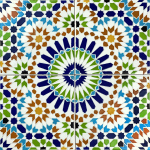 Fara - Marokkanische Fliesen 20x20cm