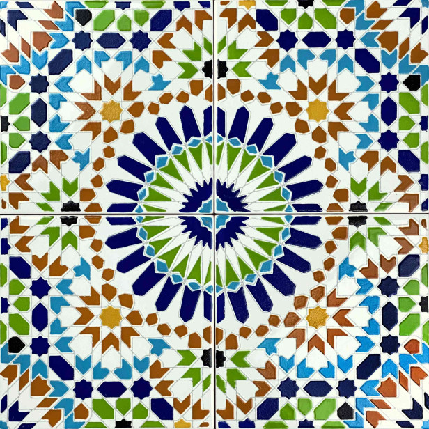 Fara - Marokkanische Fliesen 20x20cm