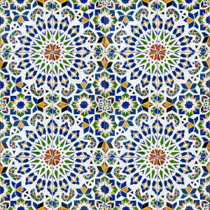 Nazir - Marokkanische Keramikfliesen 20x20cm