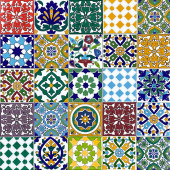 Pazzo - tunesisch dekoratives Patchwork 10 x 10 cm