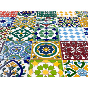 Pazzo - tunesisch dekoratives Patchwork 10 x 10 cm