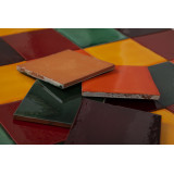 Borgońa - patchwork aus einfarbigen Fliesen - 90 Stück, 1 m2