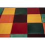 Borgońa - patchwork aus einfarbigen Fliesen - 90 Stück, 1 m2