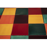 Borgońa - patchwork aus einfarbigen Fliesen - 90 Stück, 1 m2