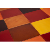 Caramelo - Patchwork aus einfarbigen Fliesen - 90 Stück, 1 m2