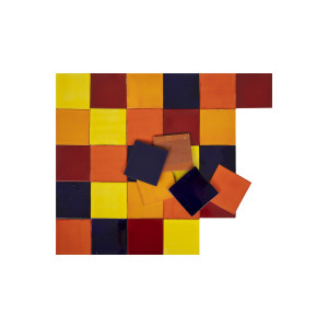 Intenso - Patchwork aus einfarbigen Fliesen 