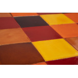 Caramelo - Patchwork aus einfarbigen Fliesen - 90 Stück, 1 m2