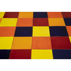 Intenso - Patchwork aus einfarbigen Fliesen 
