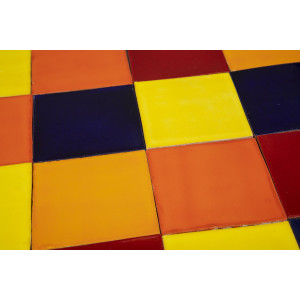 Intenso - Patchwork aus einfarbigen Fliesen 