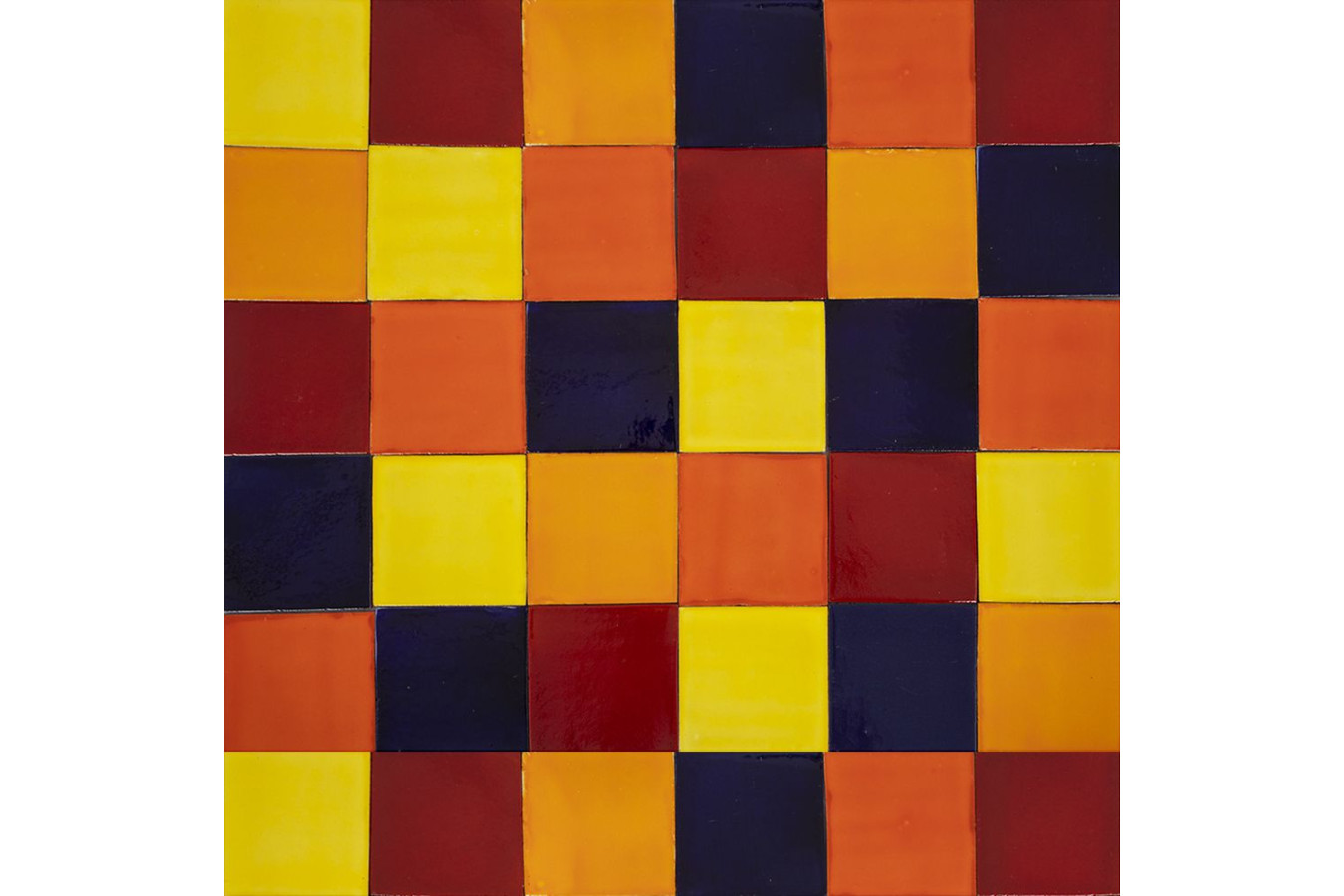 Intenso - Patchwork aus einfarbigen Fliesen 