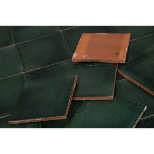 Verde Brillante - Einfarbige Fliesen Talavera