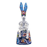 Burro y huesos - Keramik Esel-Figur aus Mexiko