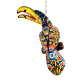 Tucán - Keramik-Tukan-Figur