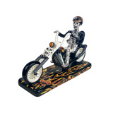Motociclista - Figur eines Motorradfahrers auf Harley