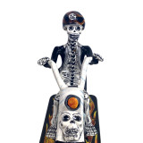 Motociclista - Figur eines Motorradfahrers auf Harley