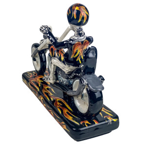 Motociclista - Figur eines Motorradfahrers auf Harley