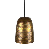Aliso Fire - längliche Kupferlampe aus Mexiko