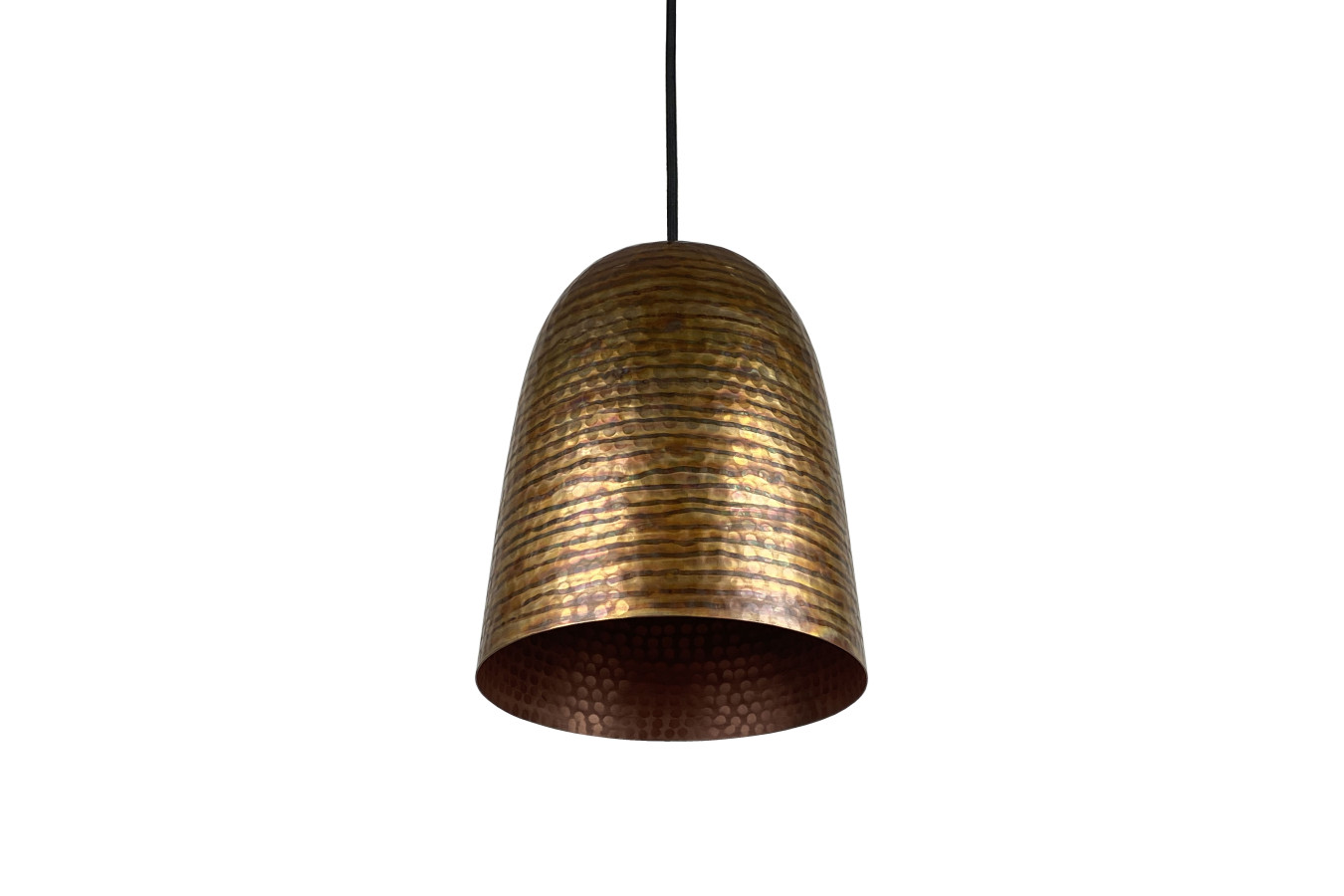 Aliso Fire - längliche Kupferlampe aus Mexiko