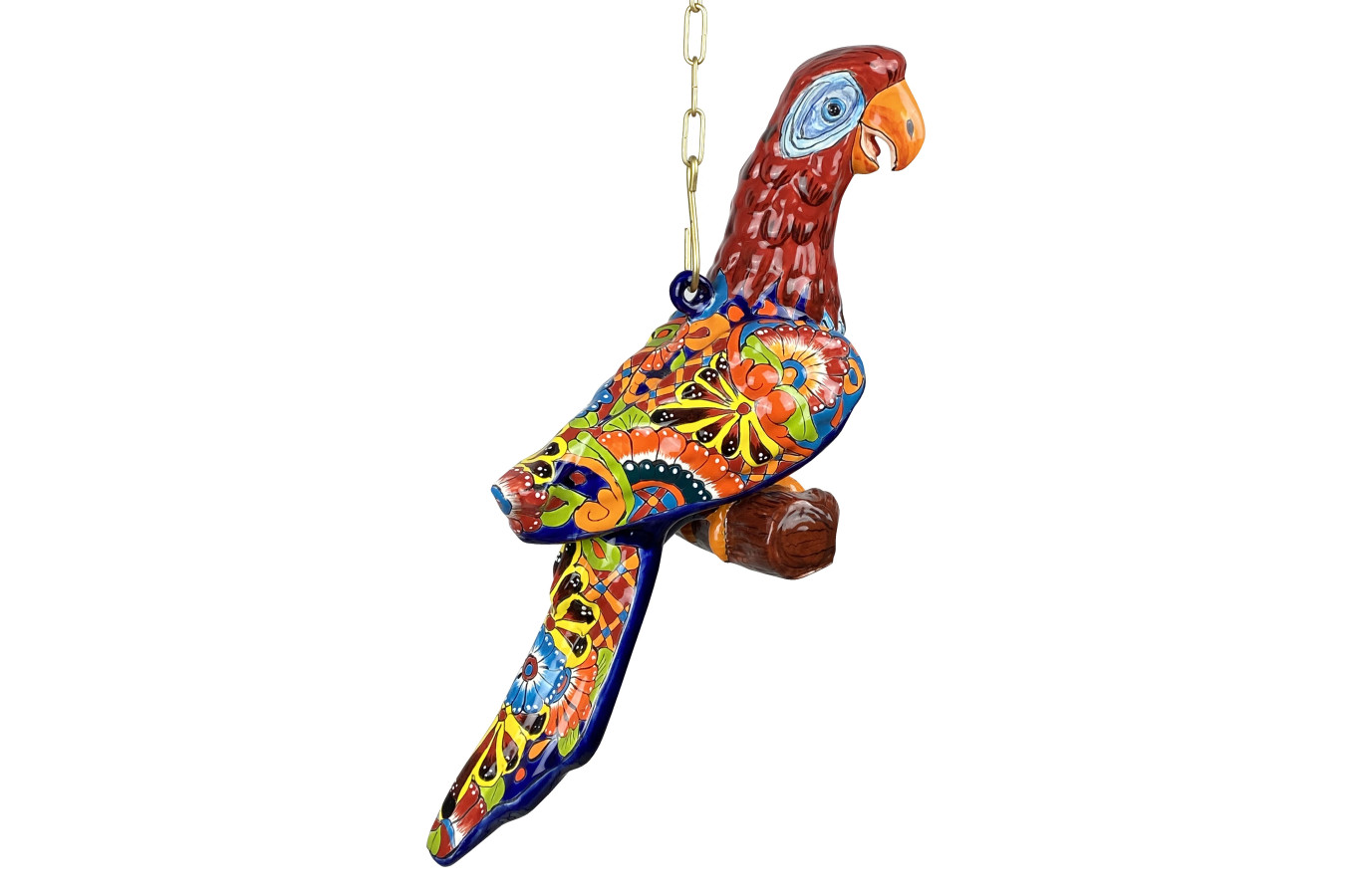 Guacamaya - Keramik-Papagei-Figur