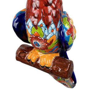 Guacamaya - Keramik-Papagei-Figur
