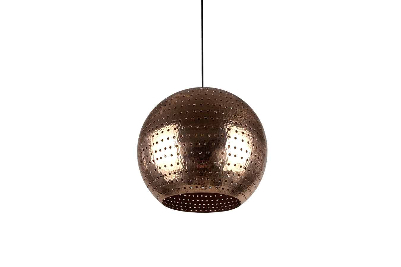 Kupfer Pendelleuchte Bola