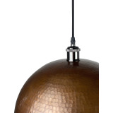 Cebolla - patinierte mexikanische Lampe - reines Kupfer