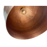 Cebolla - patinierte mexikanische Lampe - reines Kupfer